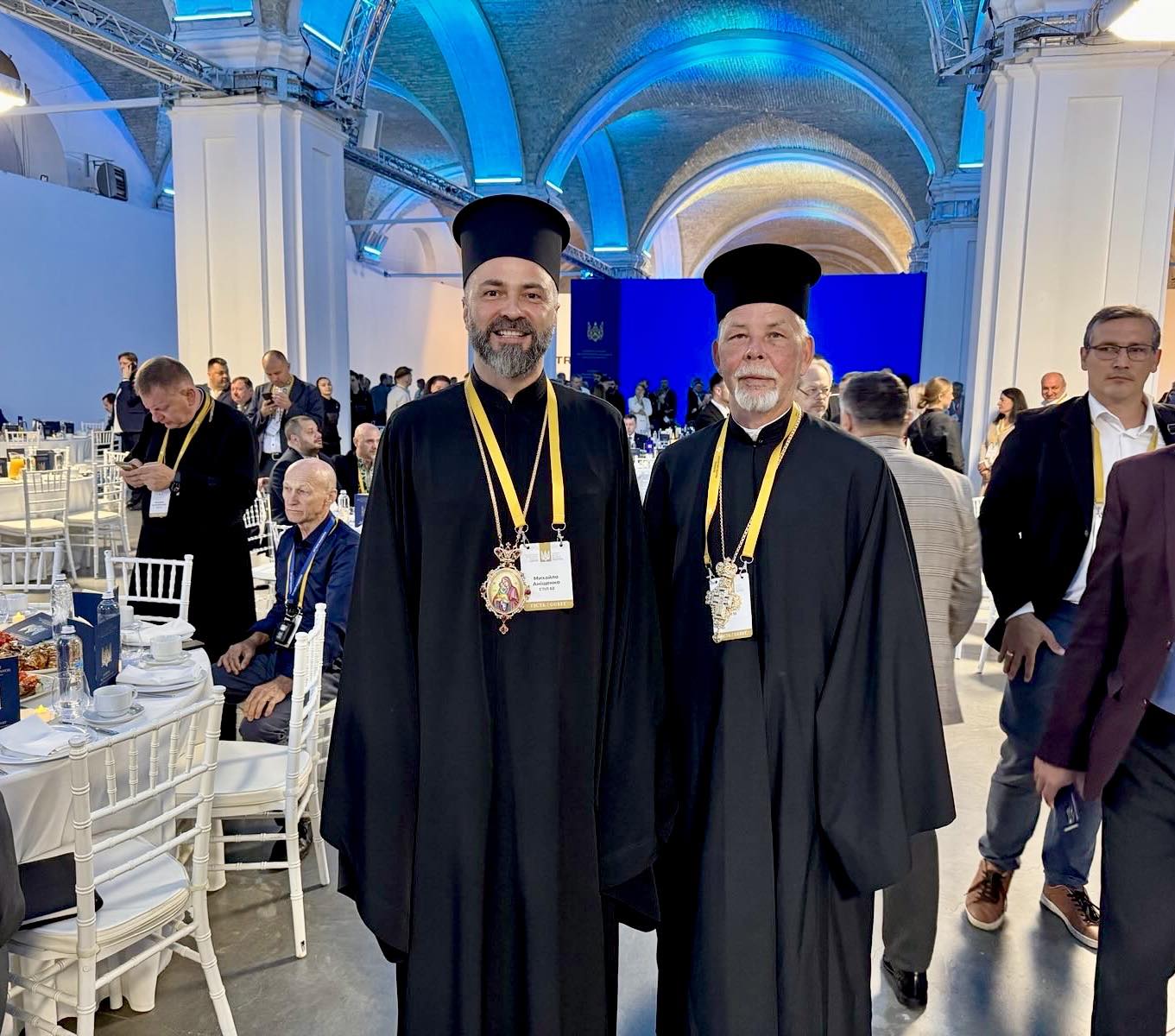 Konstantinopolio patriarchato egzarchai Ukrainoje ir Lietuvoje nacionaliniuose maldos pusryčiuose Kyjive