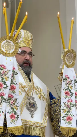 Pamaldos su vyskupu