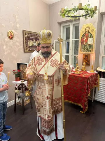 pamaldos baltarusių parapijoje