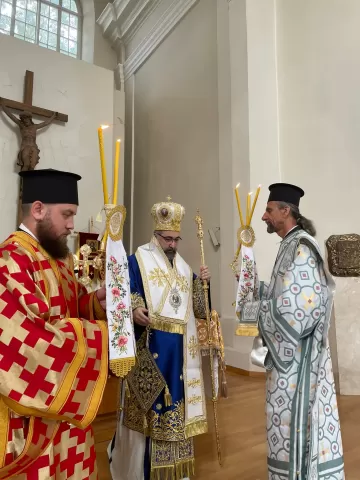 Pamaldos su vyskupu