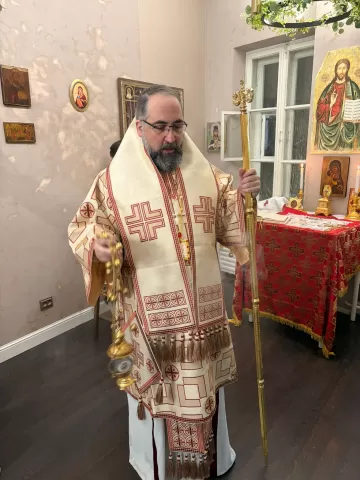 pamaldos baltarusių parapijoje
