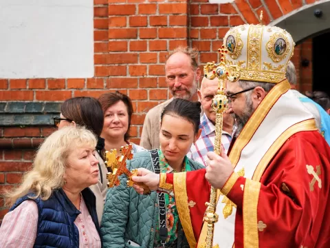 vyskupas klaipedoje